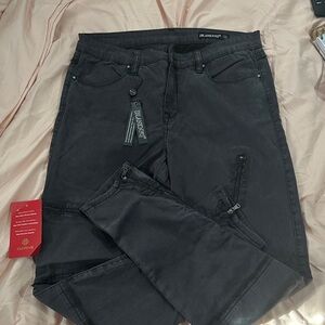 Blank NYC Washed Black Skinny Jeans